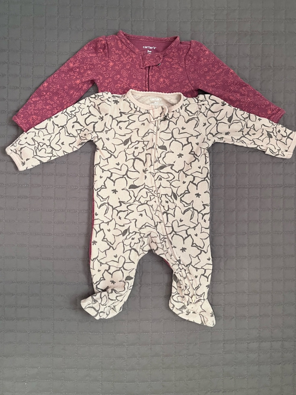 TWO CARTER’S Onesies | 3 MONTHS